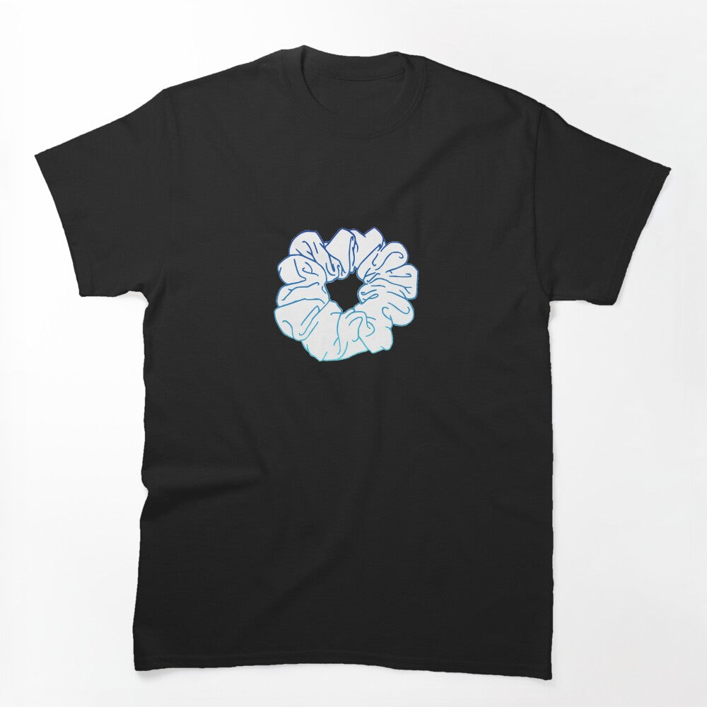 Blue Scrunchie Shirt