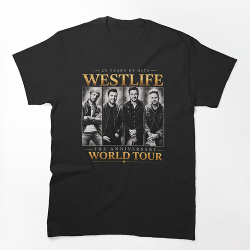 Westlife 25 Anniversary 2026 Timeless Pop Music Shirt