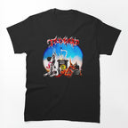 Crossover Thrash Band With Background Sky Shirt