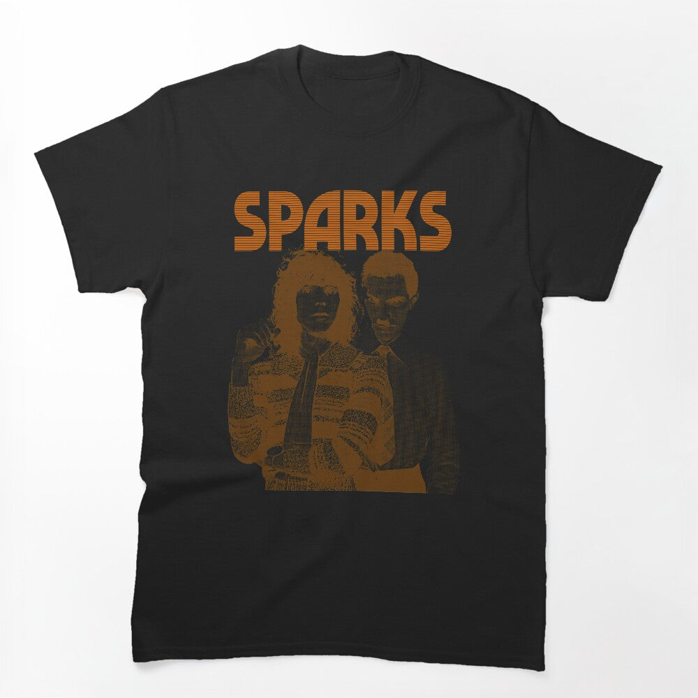 Sparks Retro Style Pop Art Design Shirt