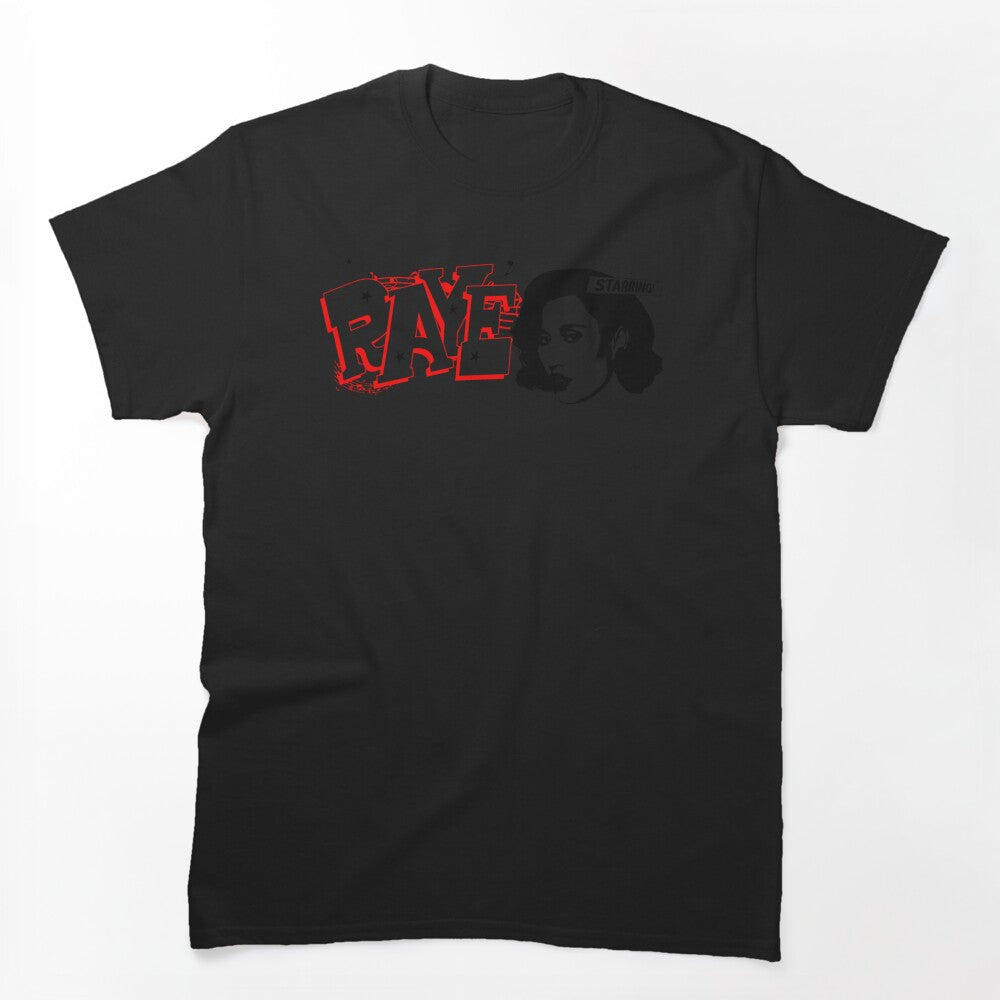 Red Typography Pop Woman Singer Shirt