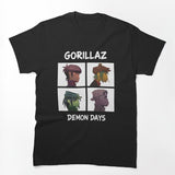 Gorillazs Demons Dayss Album Iconic Band Profile Shirt