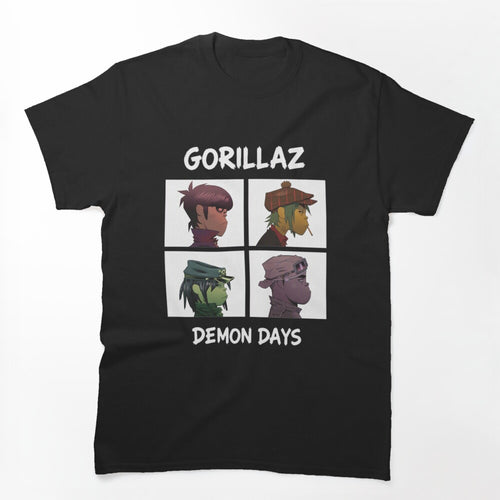 Gorillazs Demons Dayss Album Iconic Band Profile Shirt