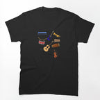 Musical Instruments From Traditional Classics To Modern Digital Shirt