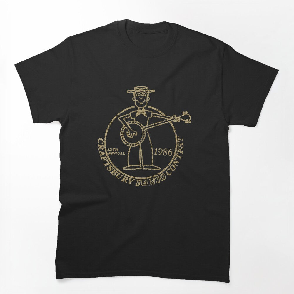 Vintage Craftsbury Banjo Contest 1986 Shirt