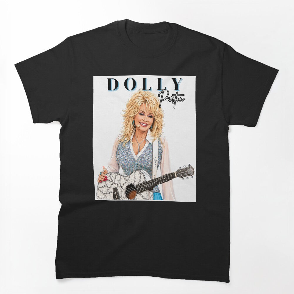 Tribute To Singer Dolly Parton Fan Art Shirt