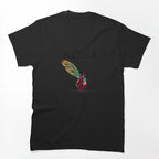 Heart Quill Weapon Quote Music Graphic Shirt