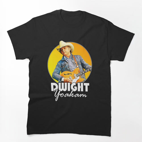 Retro Dwight Yoakam Music Legend Design Shirt