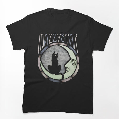 Mazzy Star Moon And Cat Shirt