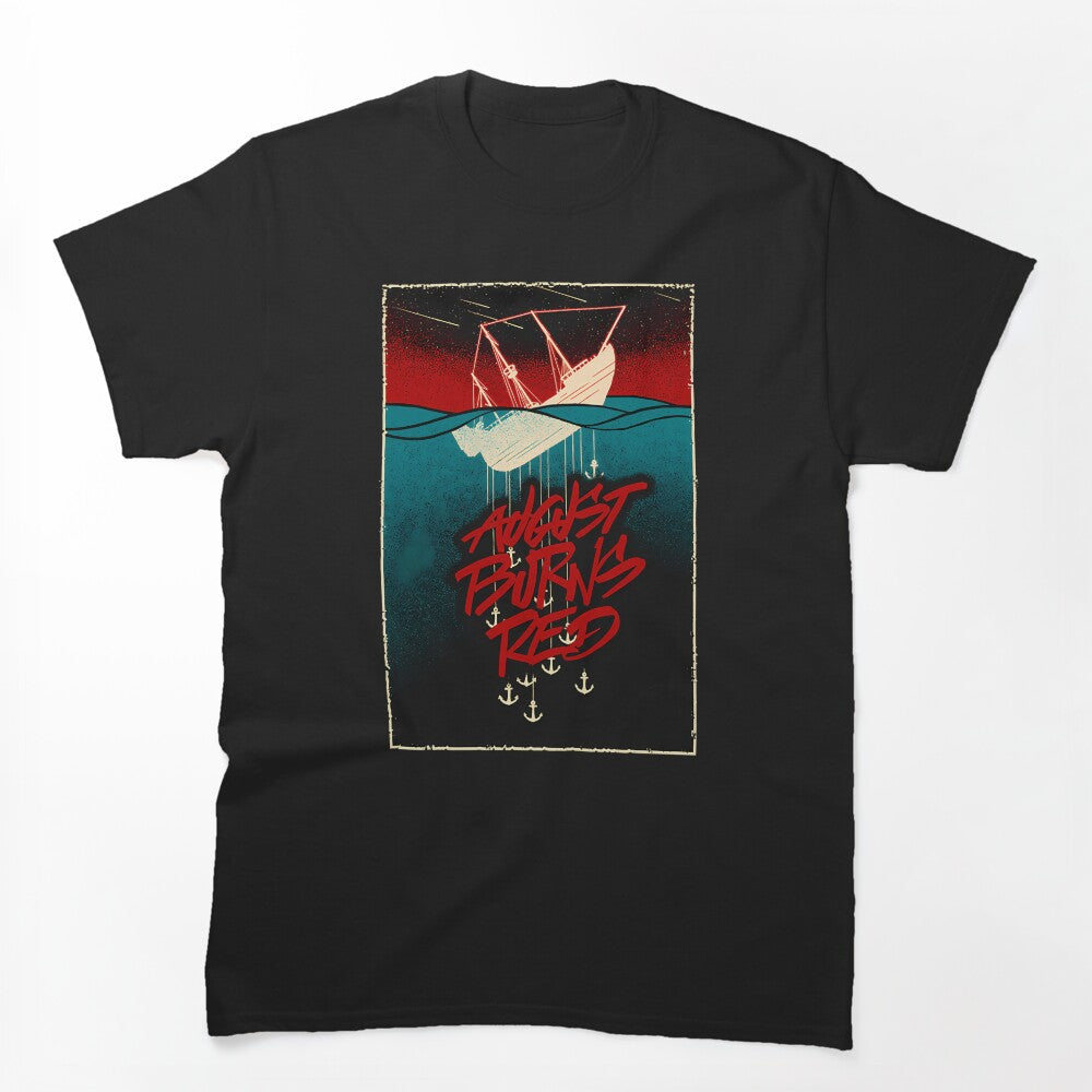 Metalcore Band August Burns Red Sinking Ship Anchors Shirt