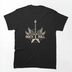 Rock Design For 80s Rock Fans Graphic Shirt