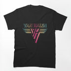 Van Halen Rainbow Gradient Winged Shirt