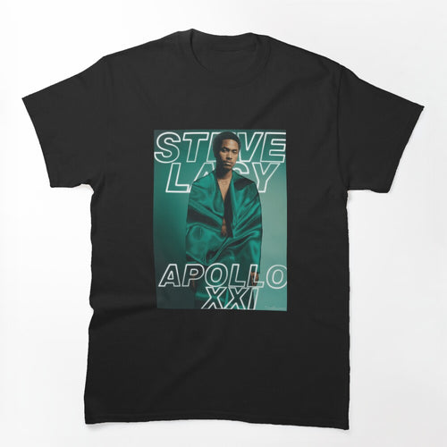 Steve Lacy Apollo Green Portrait Graphic Shirt