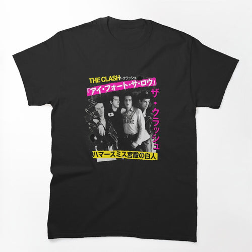 Punk Band Japanese Photo Shirt