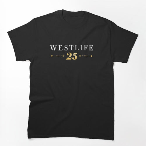 Westlife 25 The Anniversary World Tour 2026 Shirt