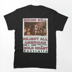 Bikini Kill Reject All American Gold Coast Shirt