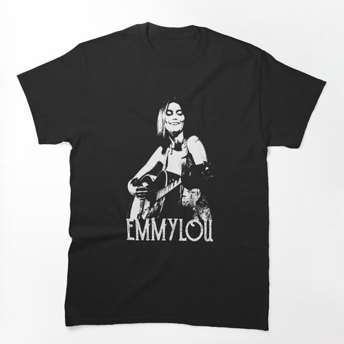 Emmylou - White Stencil Shirt