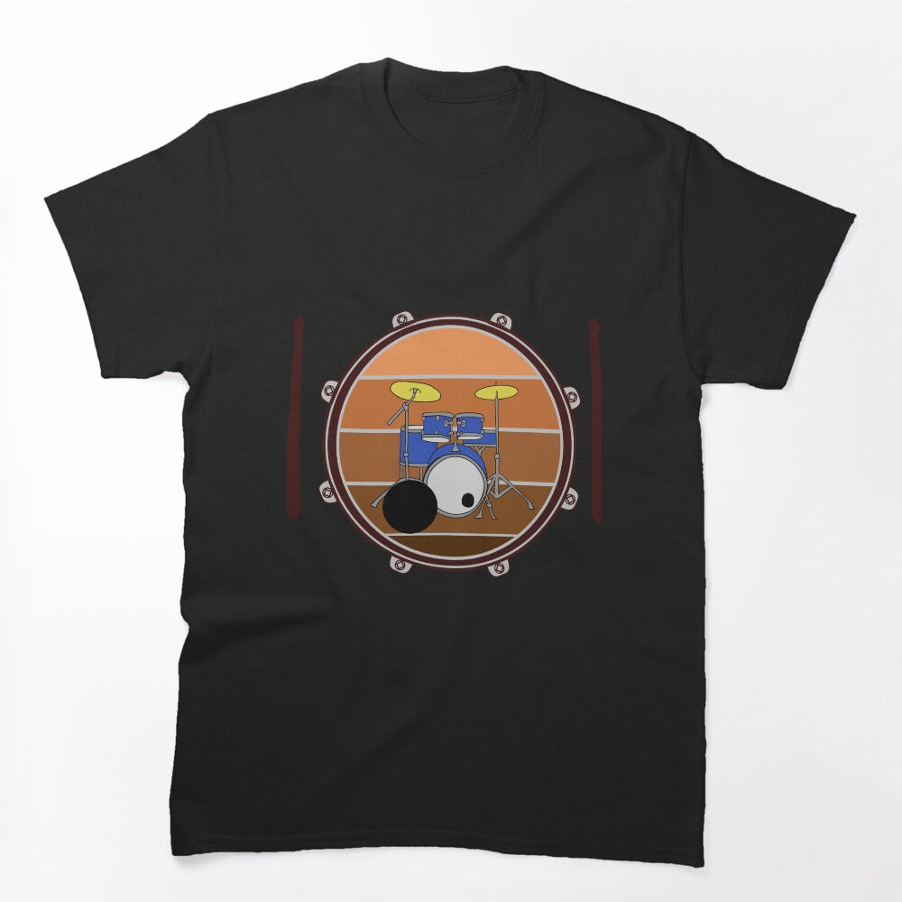 Bass Drum And Drum Kit Shirt