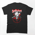 Thrash Metal White Head Skull Shirt