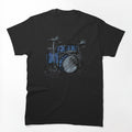 Drums Sketch Music Lover Shirt