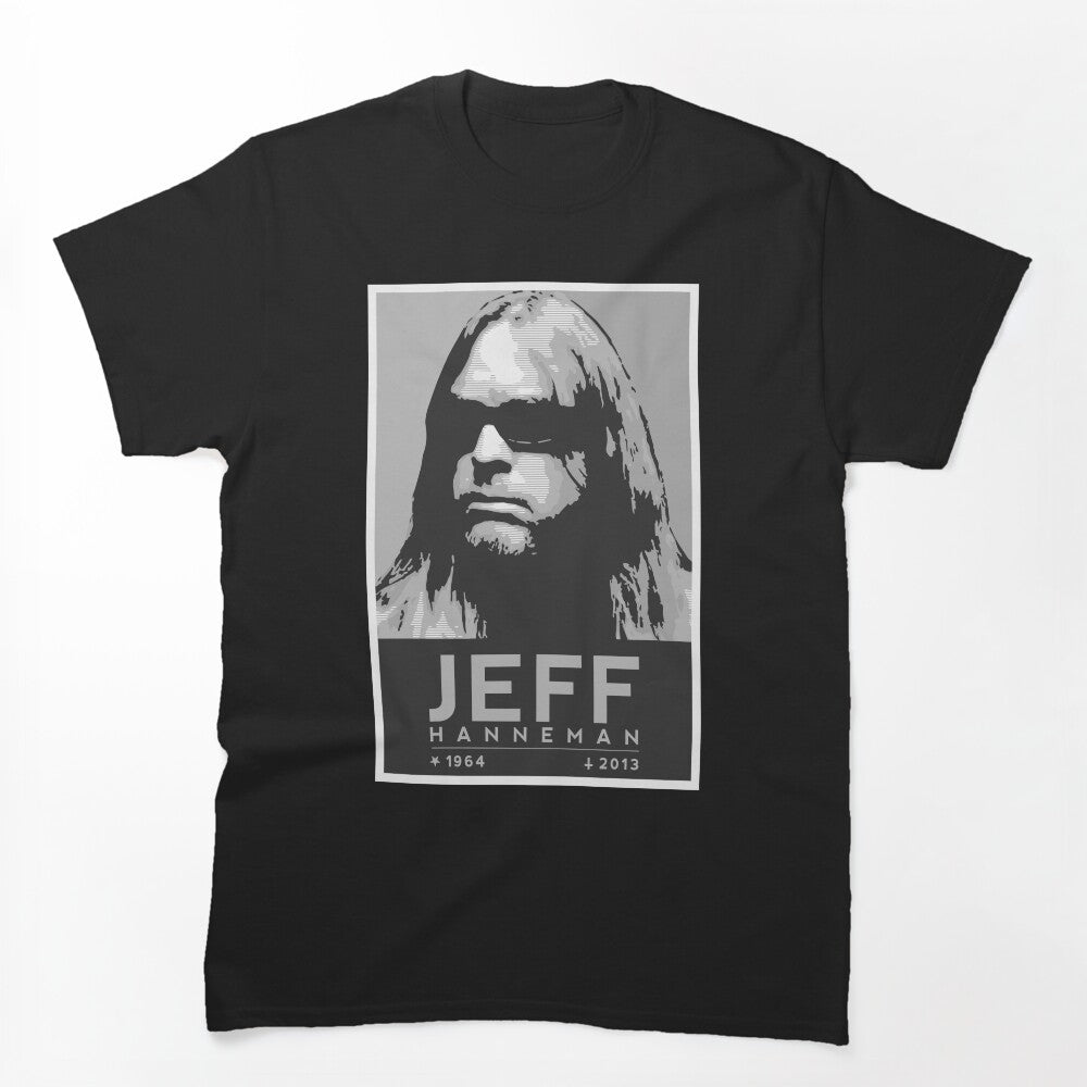 Jeff Hanneman R I P B W Shirt