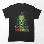 Punkenstein Halloween Rocker Monster Shirt