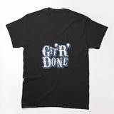Blue Git R Done Western Shirt