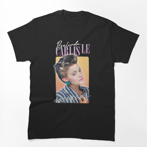 Belinda Carlisle -- 80s Aesthetic Fan Design Shirt