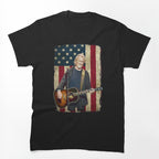 Vintage American Flag Kris Tofferson Legend Shirt