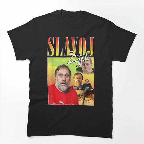 Slavoj Zizek 90s Bootleg Rap Homage Leftist Philosopher Shirt