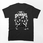 The Donnas Punk Rock All Female Band Lightning Stars Art Shirt