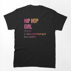Hip Hop Girl Definition Hip Hop In Watercolor Shirt