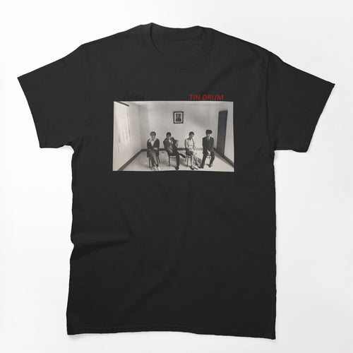 Japan -Tin Drum Band Photo Light Background Shirt