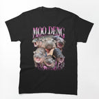 Moo Deng Cute Moo Deng Funny Bootleg Baggy Meme Shirt