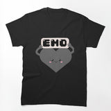 Emo At Heart Grey Shirt