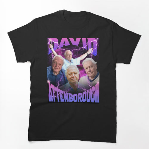David Attenborough Bbc Nature Documentary Lover Bootleg Rap Shirt