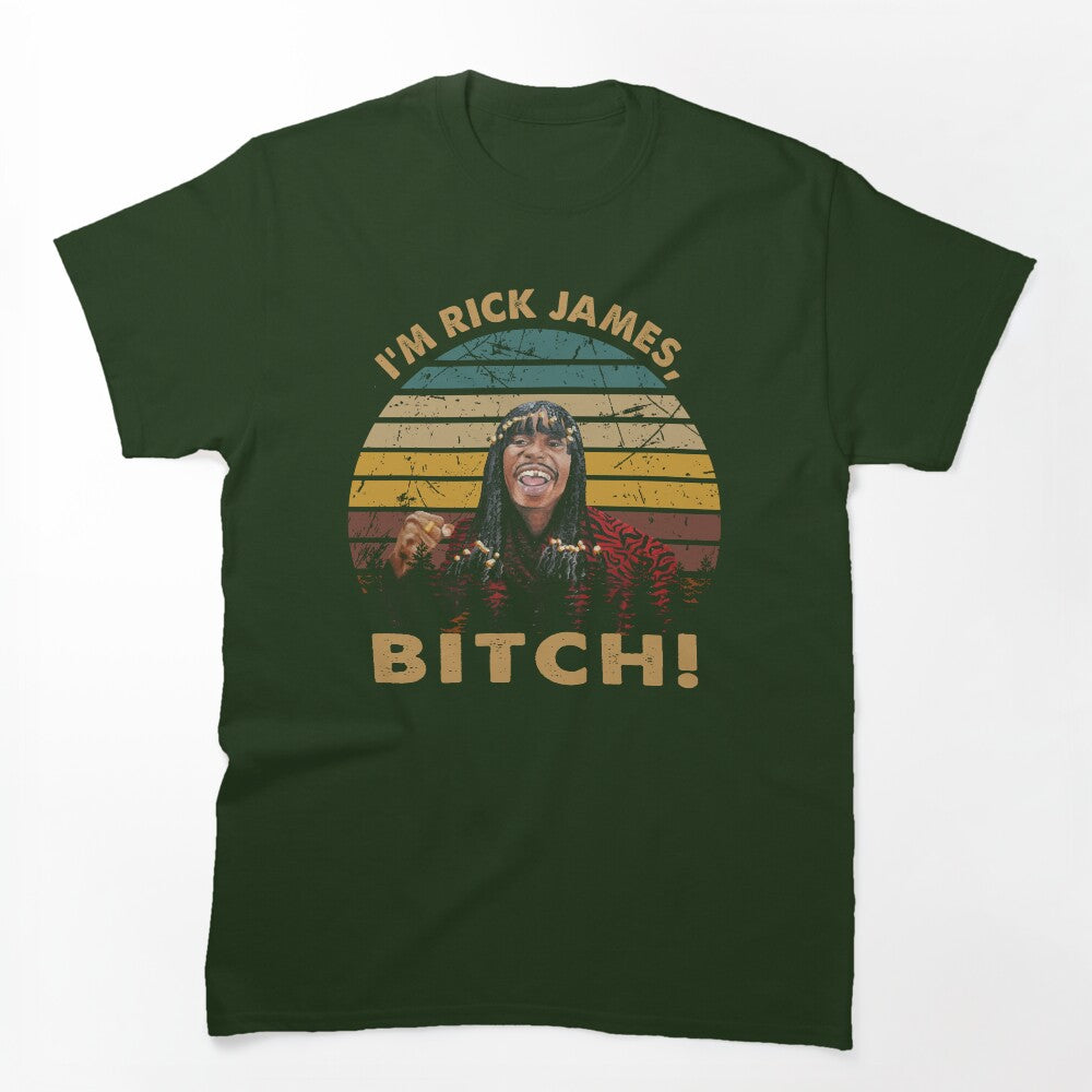 Graphic I'm Rick James Bitch! Love Pop Music Shirt