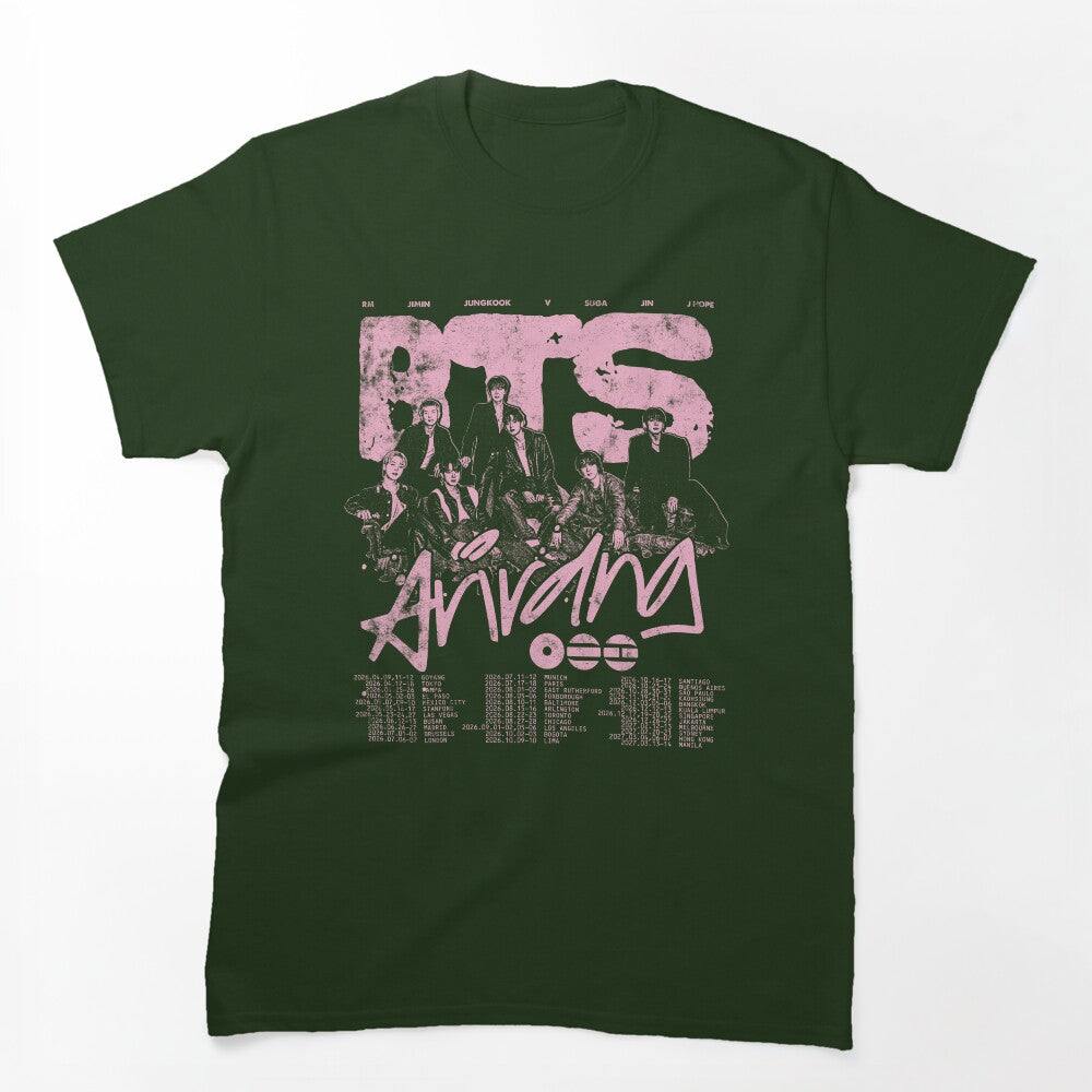 BTS Arirang World Tour Vintage Shirt