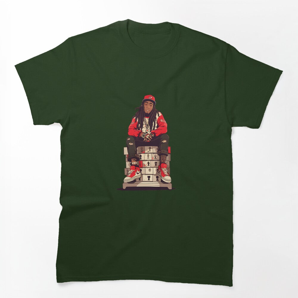 Lil Wayne Cartoon Design Shirt