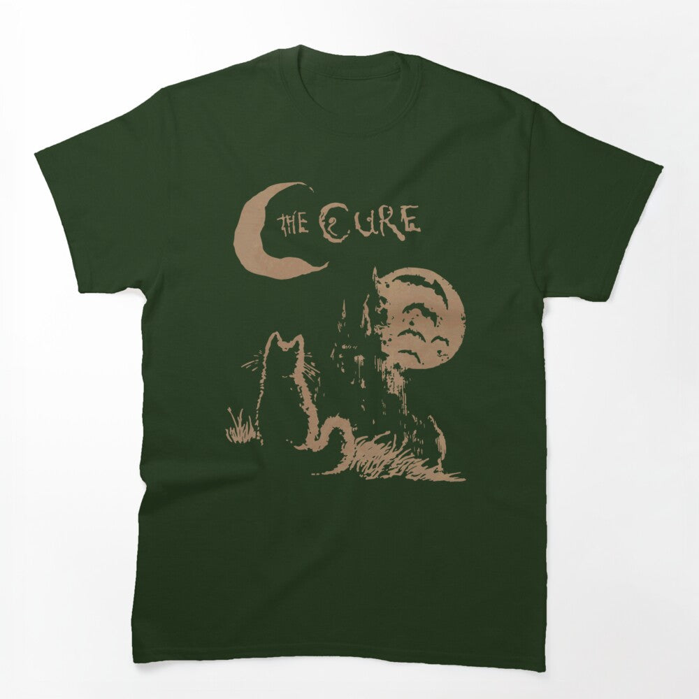 The Cure Cat Moon 90S Alt Indie Rock Band Shirt