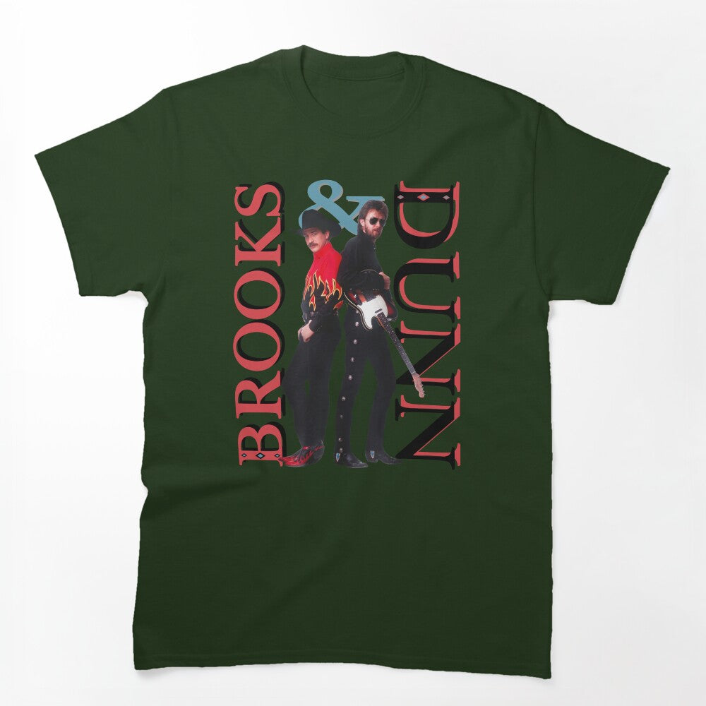Vintage 1993 Brooks And Dunn Stampede Tour Shirt