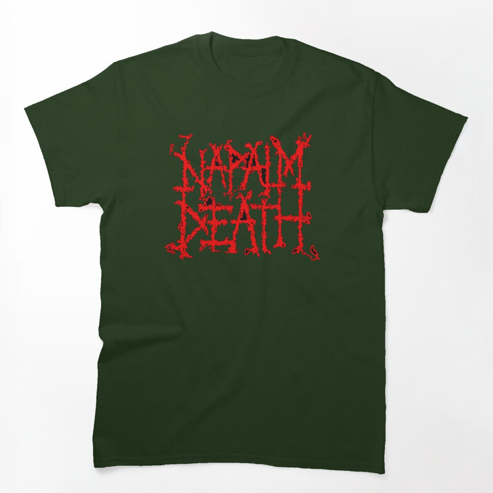 New Best Napalm Death New Logo Shirt