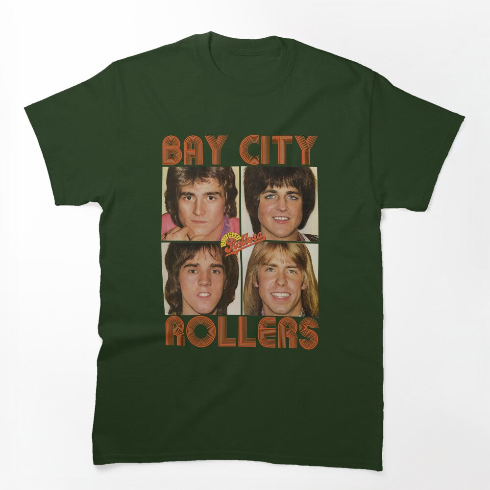 Special Present Band Bay City Rollers Music Rock Awesome For Movie Shirt