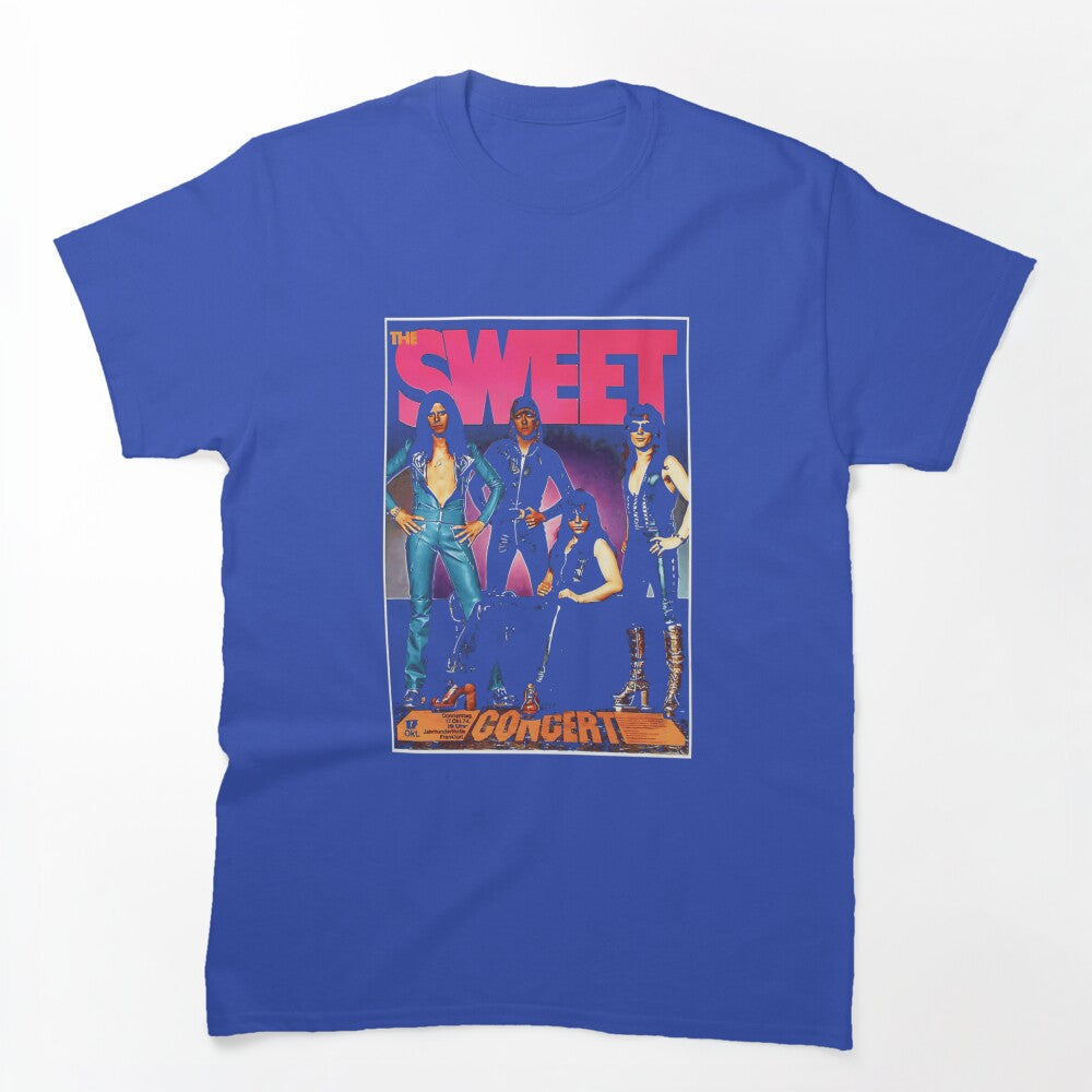 The Sweet Vintage Glam Rock Band Shirt
