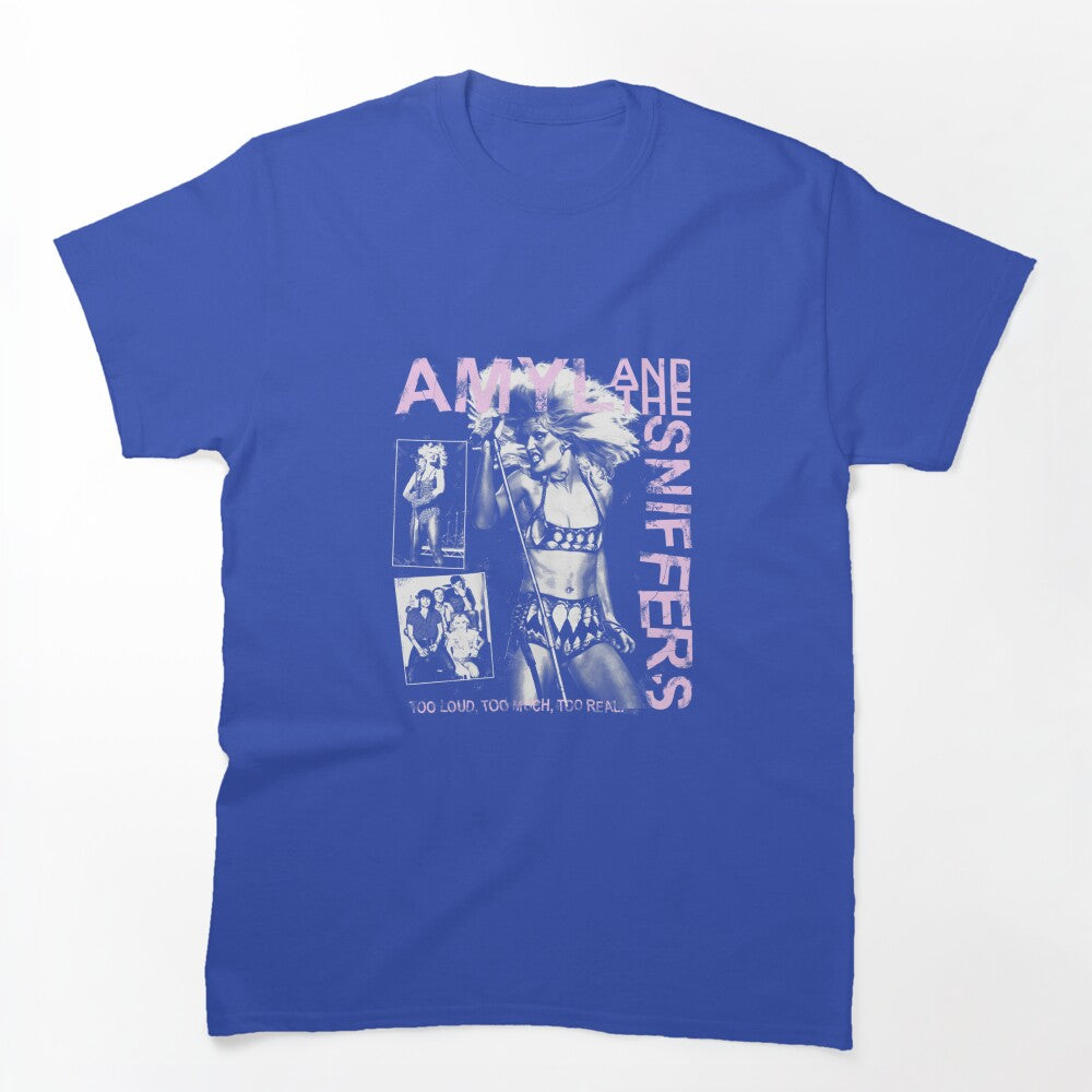 Amyl Sniffers Punk Graphic Design Shirt