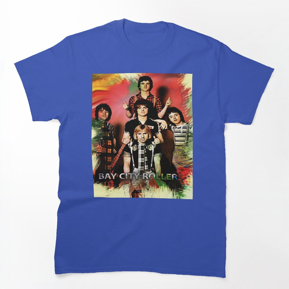Bay City Rollers Vintage Band Graphic Fan Shirt