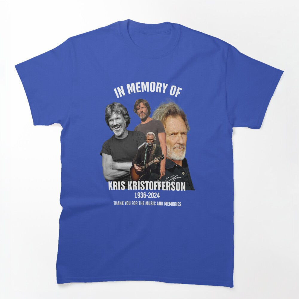 In Memory Of Kris Kristofferson Shirt