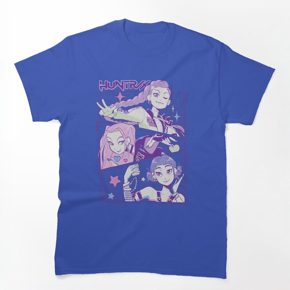 HUNTRX Kpop Demon Hunters Trio Anime Fan Shirt