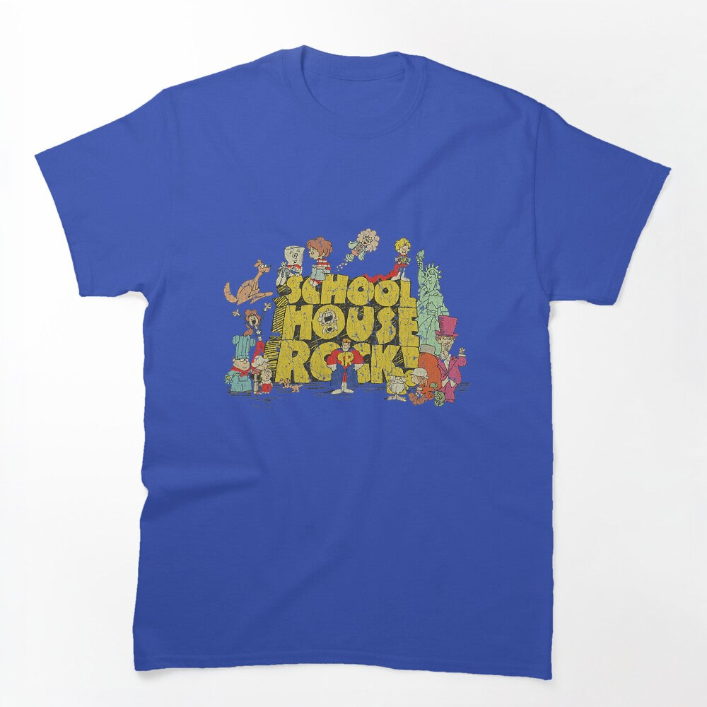 Retro Schoolhouse Rock 1973 Funny Shirt