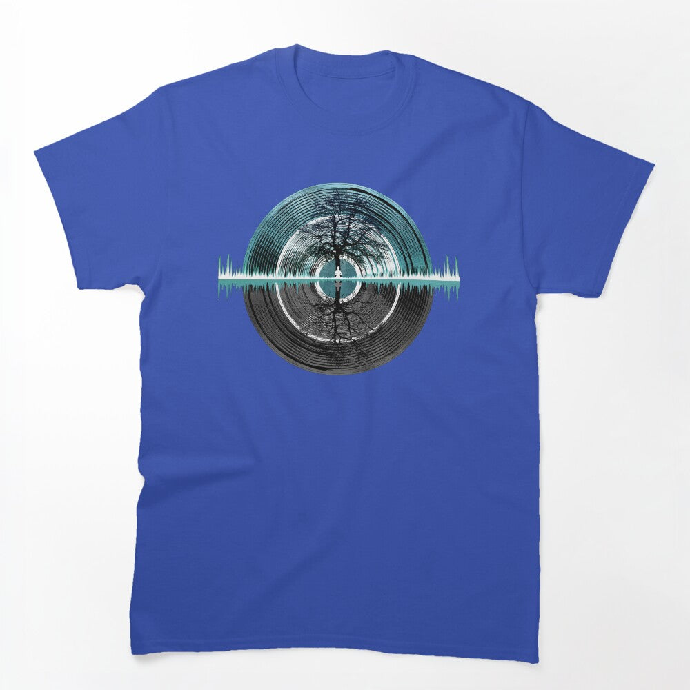 Returning To Silence - Turquoise Blue Shirt